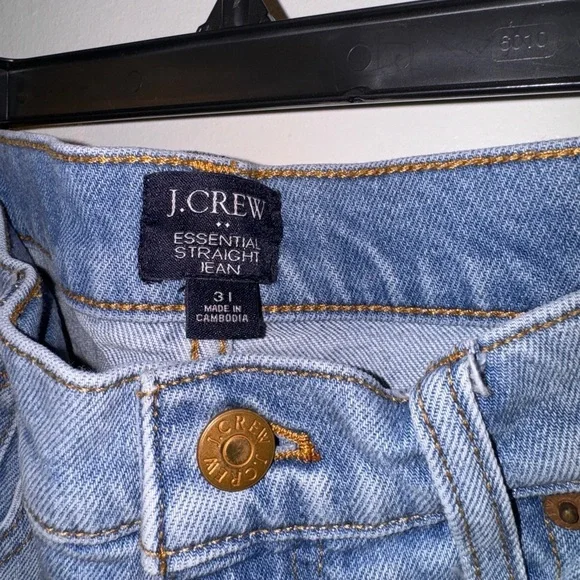 Jcrew straight leg jeans size  31 - Picture 3 of 4